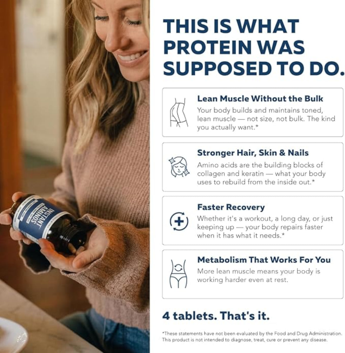 Instant Absorbing Amino Tablets